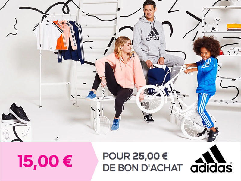 Bon d'achat Adidas