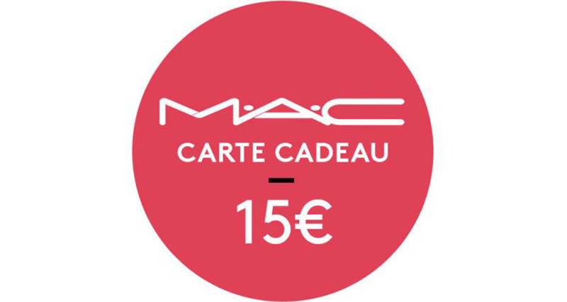 Carte cadeau Mac 15€