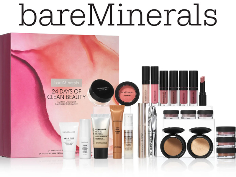Calendrier de l'avent Bareminerals 2019