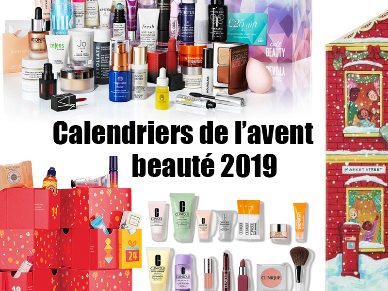 Calendrier de l'avent beauté 2019