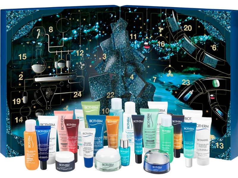 Calendrier de l'avent Biotherm 2019