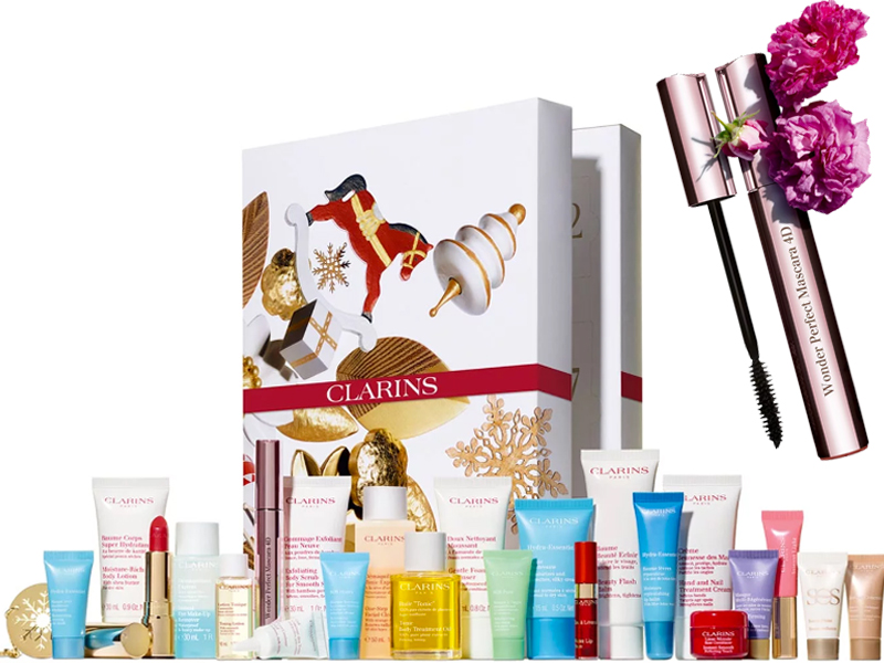 Calendrier de l'avent Clarins 2019