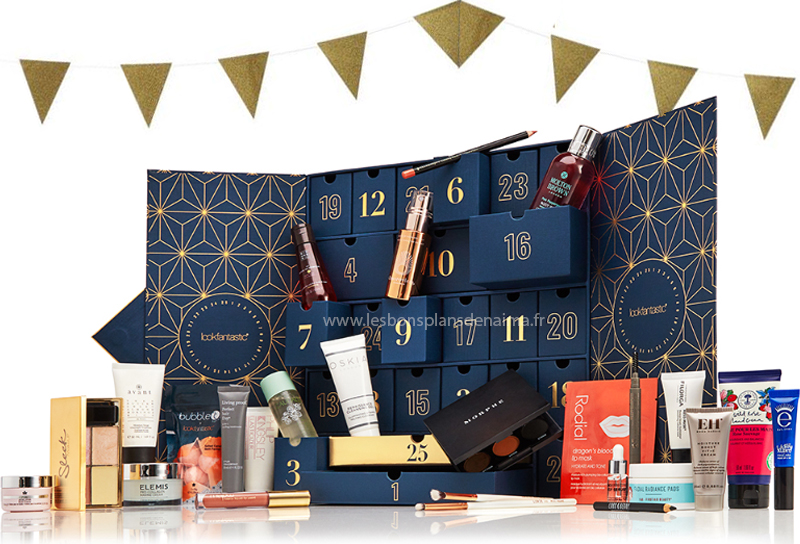 Contenu calendrier de l'avent Lookfantastic