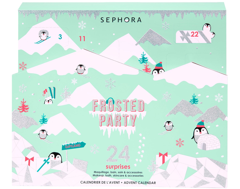 Caleendrier de l'avent Sephora Frosted Party