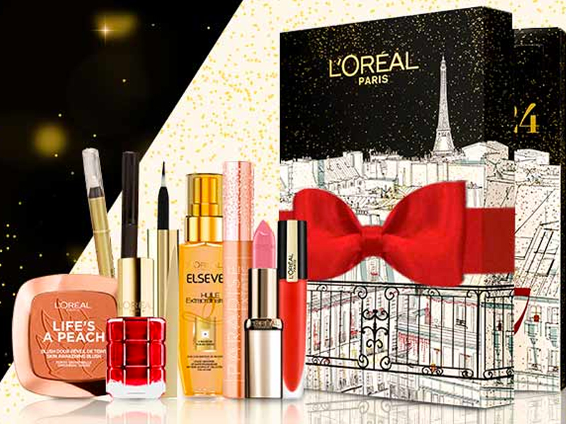 Calendrier de l'avent L'Oréal 2019