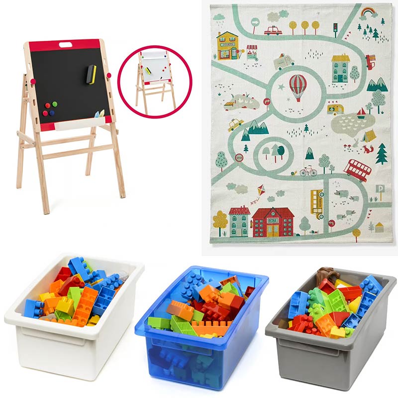 Coin jeux chambre enfant