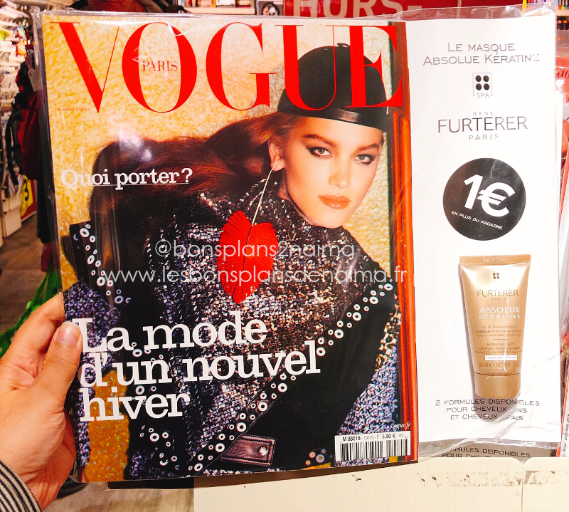 Masque René Furterer magazine Vogue