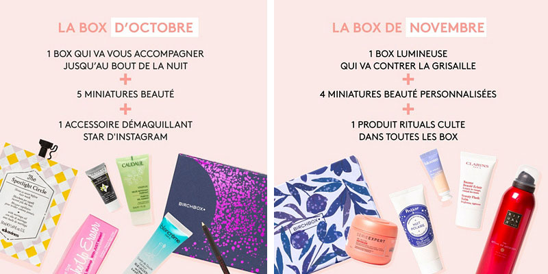 Vente privée Birchbox 2019