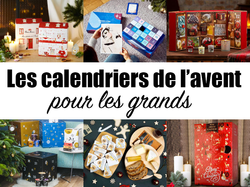 Calendriers de l'avent adulte 2019