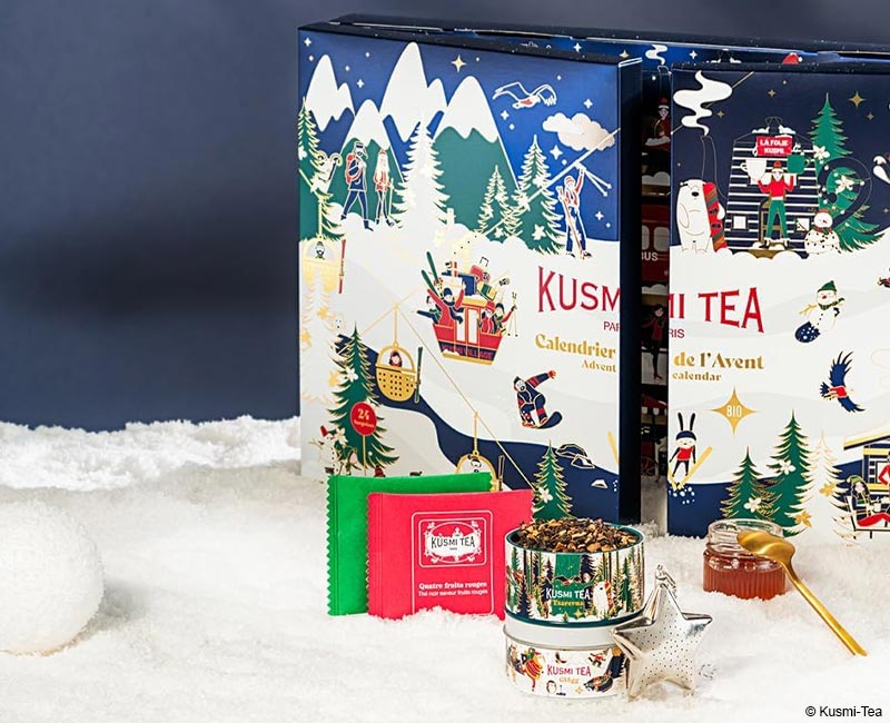 Calendrier de l'avent Kusmi Tea