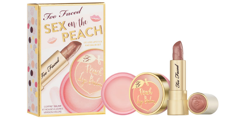 Coffret lèvres Too Faced Sex On The Peach