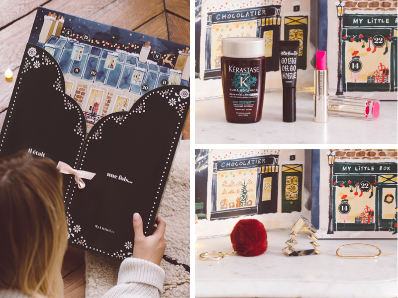 Contenu calendrier de l'avent My Little Box