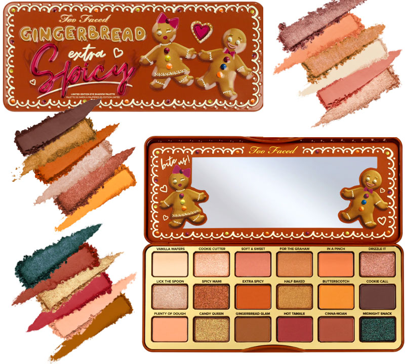 Palette Too Faced Gingerbread Extra Spicy