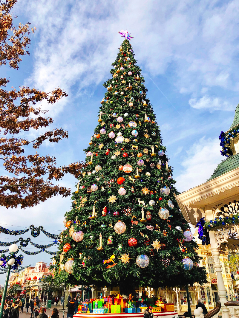 Sapin de Noël Disneyland Paris