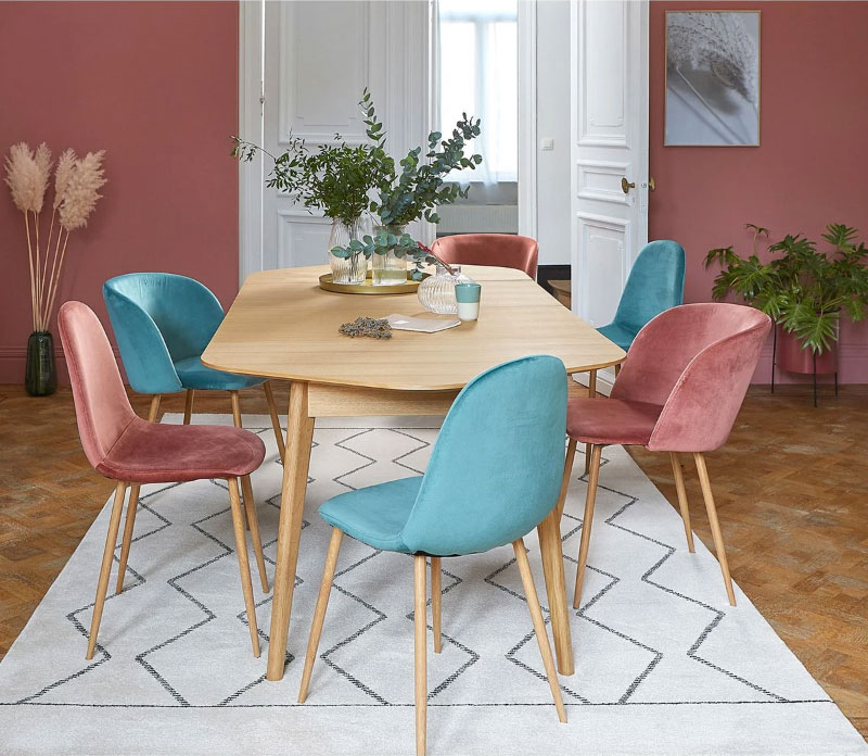 Style scandinave coloré