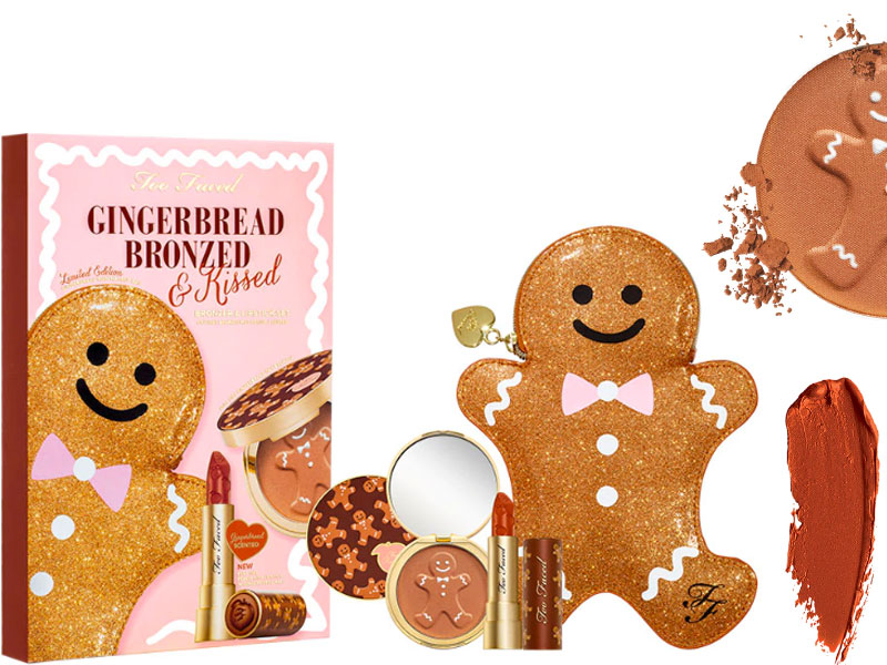 Coffret Too Faced Gingerbread Bronzed and Kissed