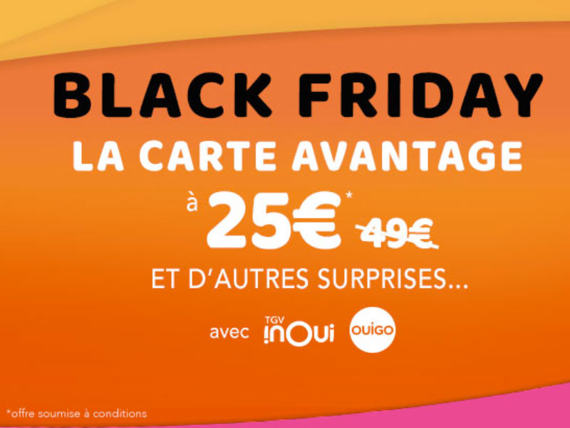 Black Friday SNCF