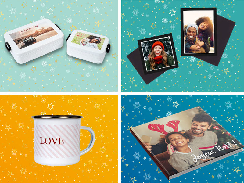 7 cadeaux personnalisés avec photo sympas et pas chers à offrir à Noël ! -  Les bons plans de Naima