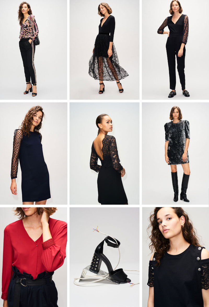 Robe rouge claudie pierlot 2019 hotsell