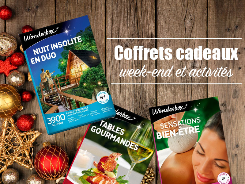 Coffrets cadeaux Wonderbox