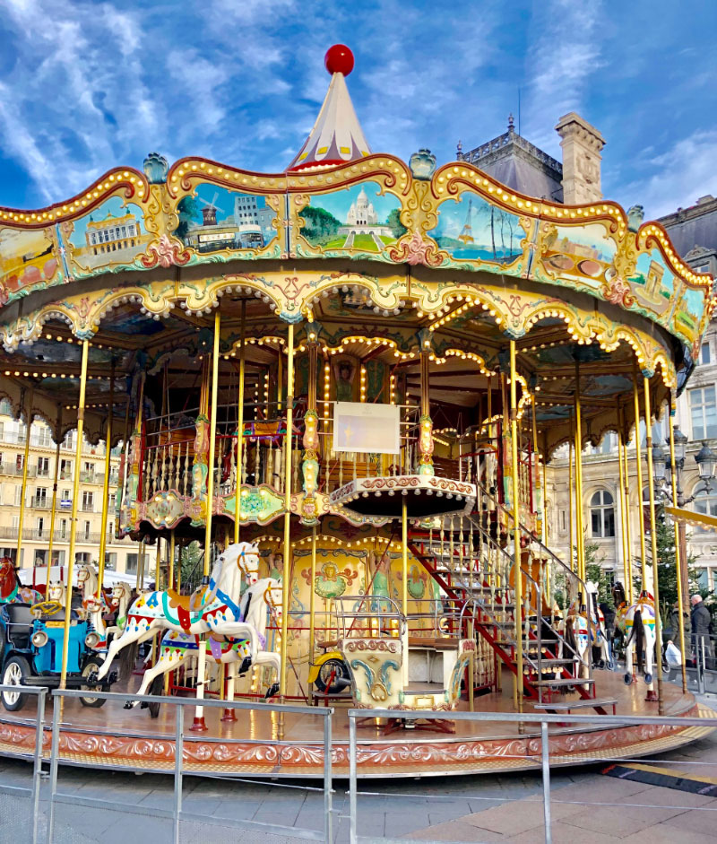 Manège gratuit Hôtel de Ville de Paris