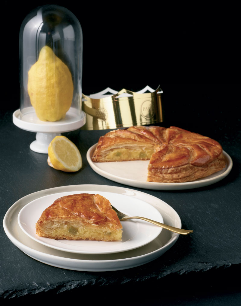 Galette des rois citron cédrat