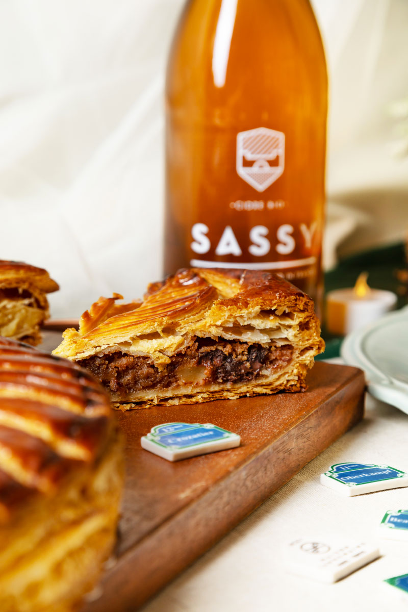 Galette des rois poire-chocolat