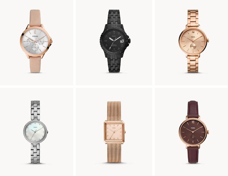 Soldes montres Fossil