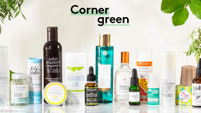 Corner Green Birchbox