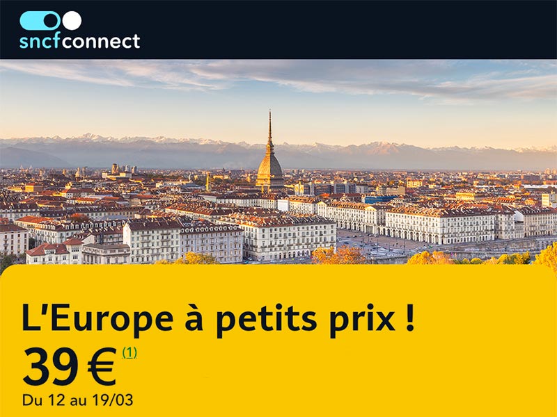 Promo trains Europe