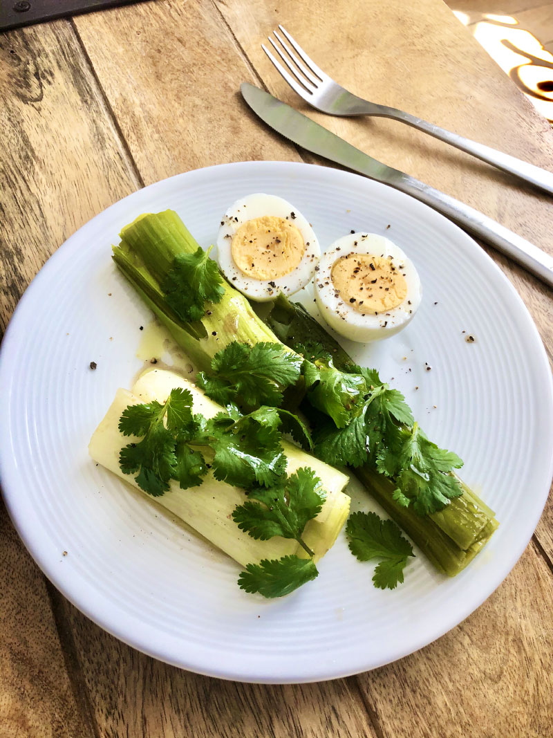 Poireaux vinaigrette