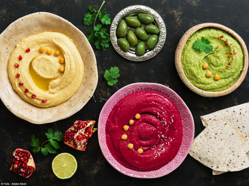 Recettes originales de houmous
