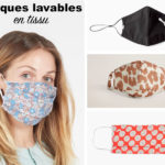 Masques lavables en tissu