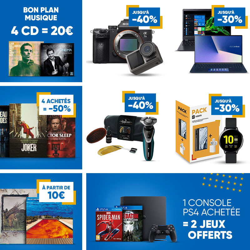 Bons plans Fête des pères Fnac