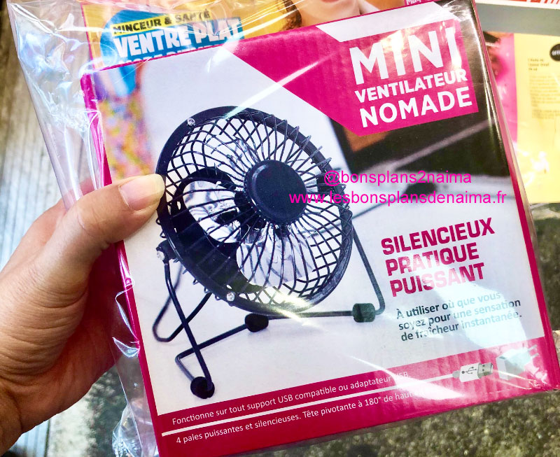 Mini ventilateur USB