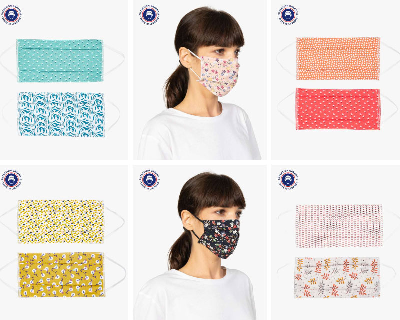 Masques en tissu Gémo