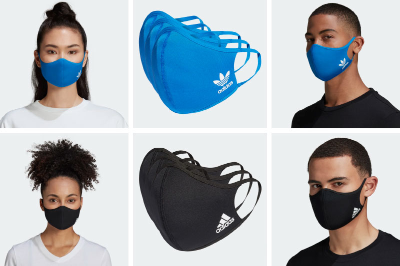 Masques en tissu Adidas