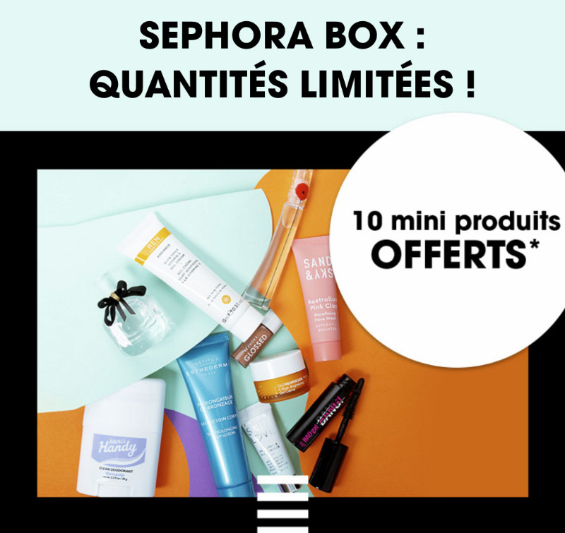 Sephora Box été 2020