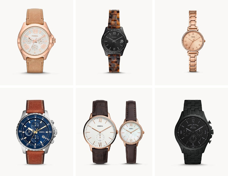 Soldes montres Fossil