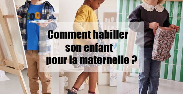 Habiller les enfants pour la maternelle
