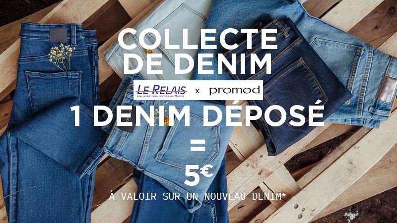 Recyclage jean Promod