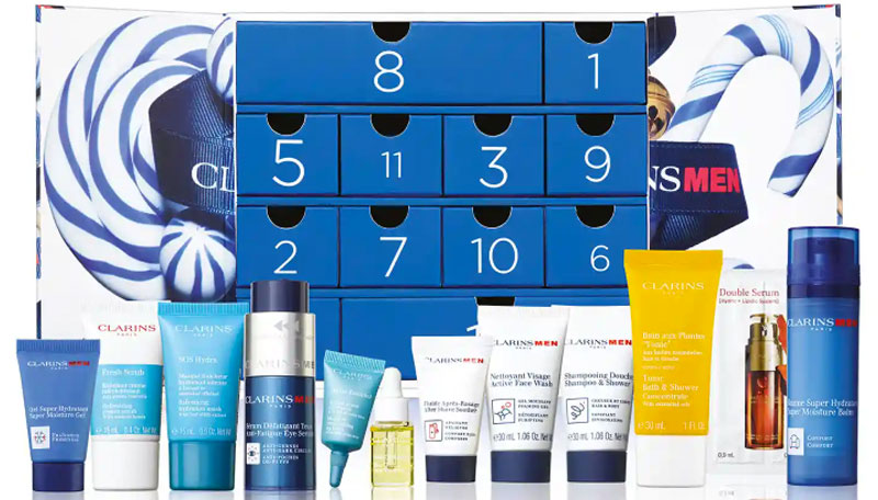 Calendrier de l'avent Clarins Homme