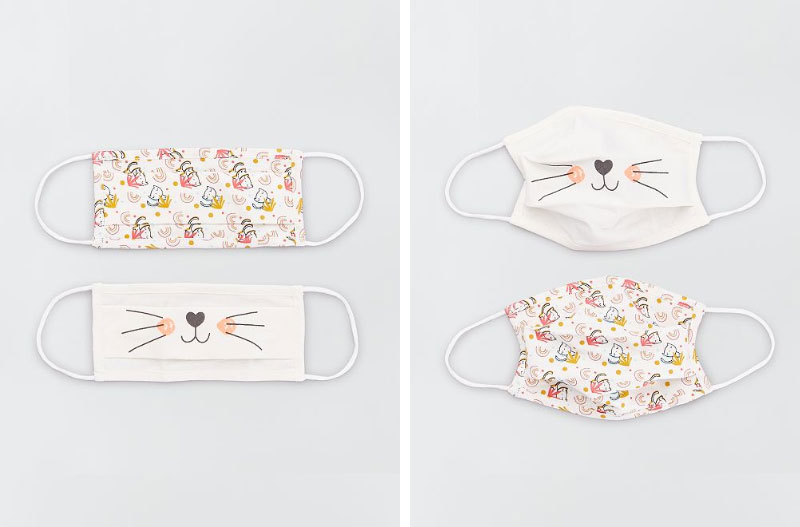 Masque enfant chat