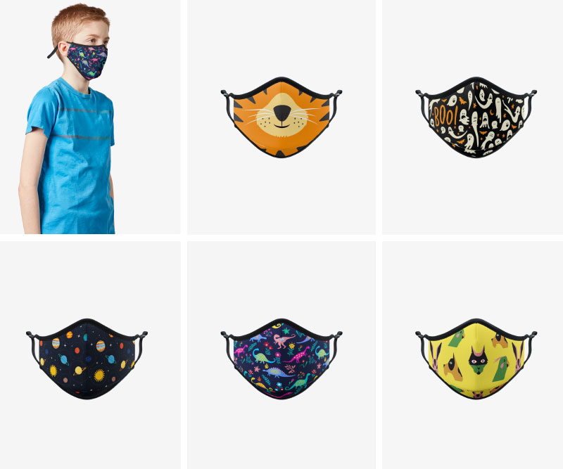 Masques à filtre garçon