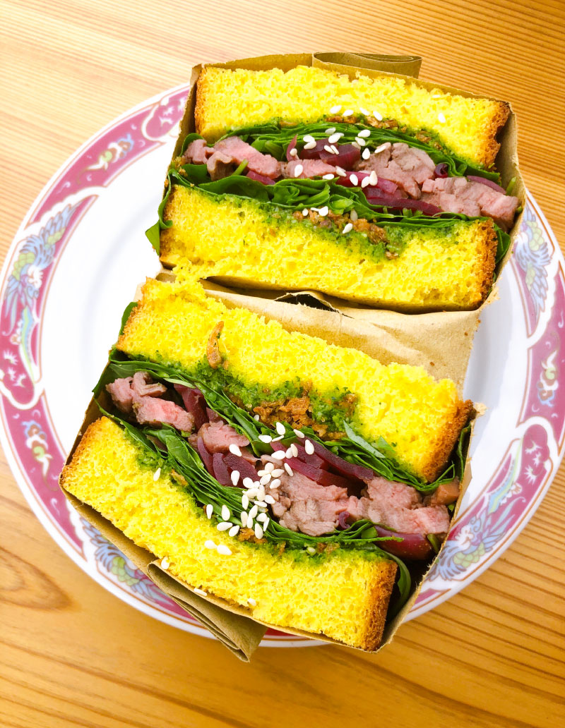 Sandwich chimichurri