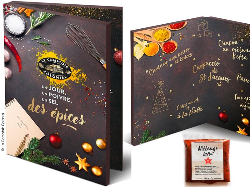 Calendrier de l'avent épices
