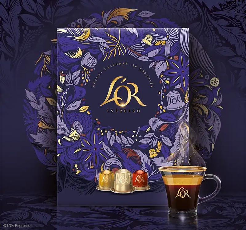 Calendrier de l’avent L'Or Espresso