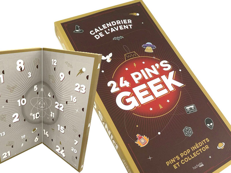 Calendrier de l'avent pin's