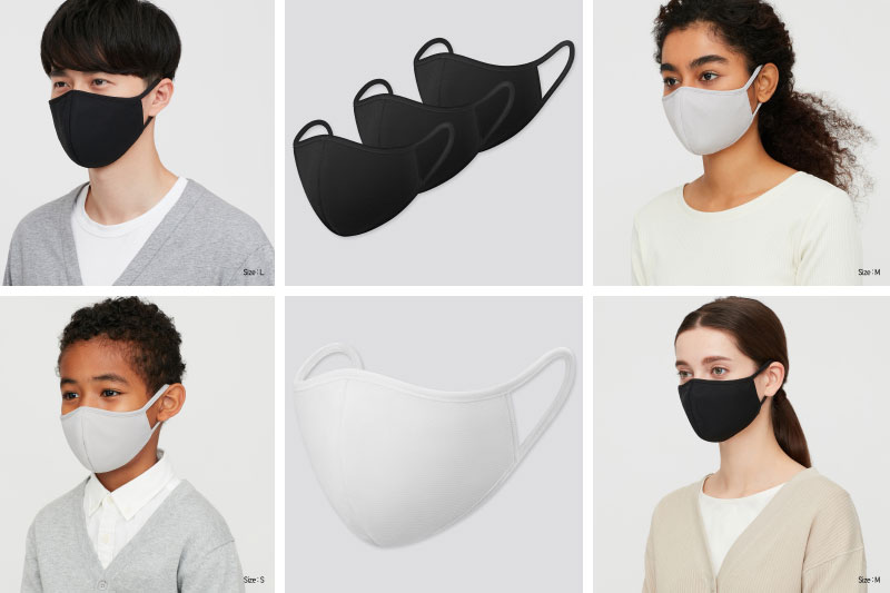 Masques en tissu Uniqlo