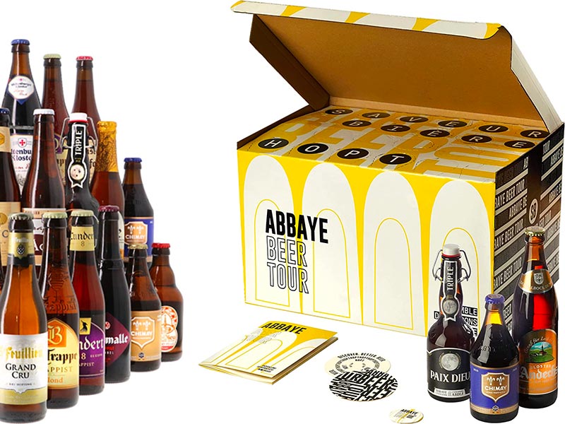 Calendrier de l'avent bières d'Abbaye et Trappistes